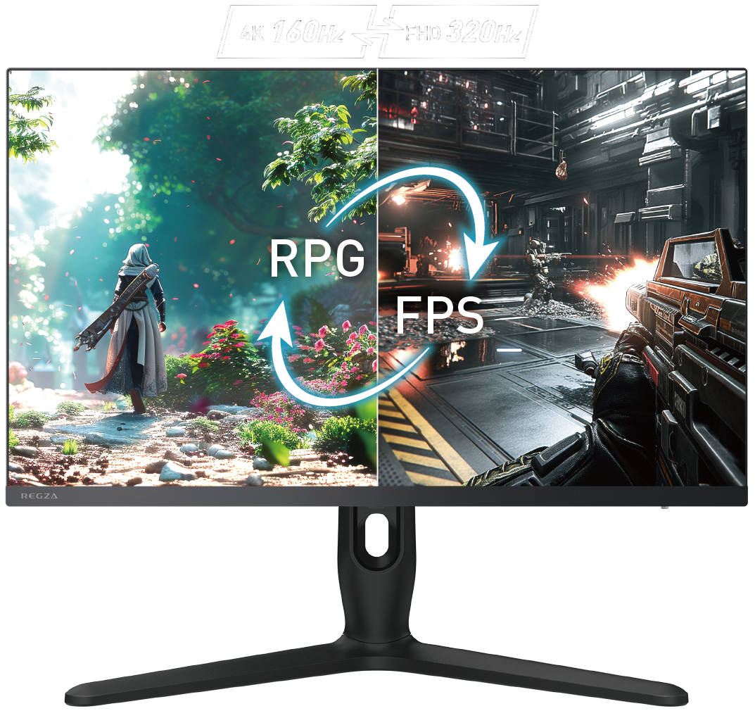 レグザ ゲーミングモニター RM-G278R｜REGZA<レグザ>